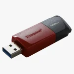 Pen Drive 128GB Kingston, USB 3.2, DataTraveler Exodia M, Preto e Vermelho - DTXM128GB