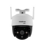 Câmera Inteligente Intelbras iM7 Full Color Externa Wi-Fi Full HD Branca