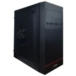 Gabinete Office Hayom GB1723, Micro-ATX, Mid Tower, Preto