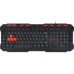 Teclado Gamer Fortrek Spider GK706 Preto/Vermelho