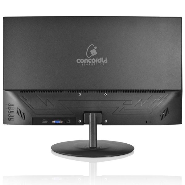 Monitor Gamer Concórdia, 23.8" Led Full HD, 100hz, IPS, HDMI, VGA, VESA - H238g