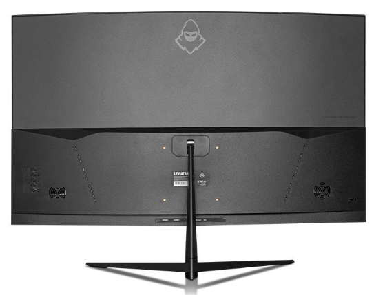 Monitor Gamer Mancer Leviathan 32” Curvo Tela VA, Full HD, 165Hz, 1ms, entradas HDMI e DP, modelo MCR-LEVHT01-BL01